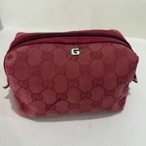 Gucci Pink Toiletry Bag